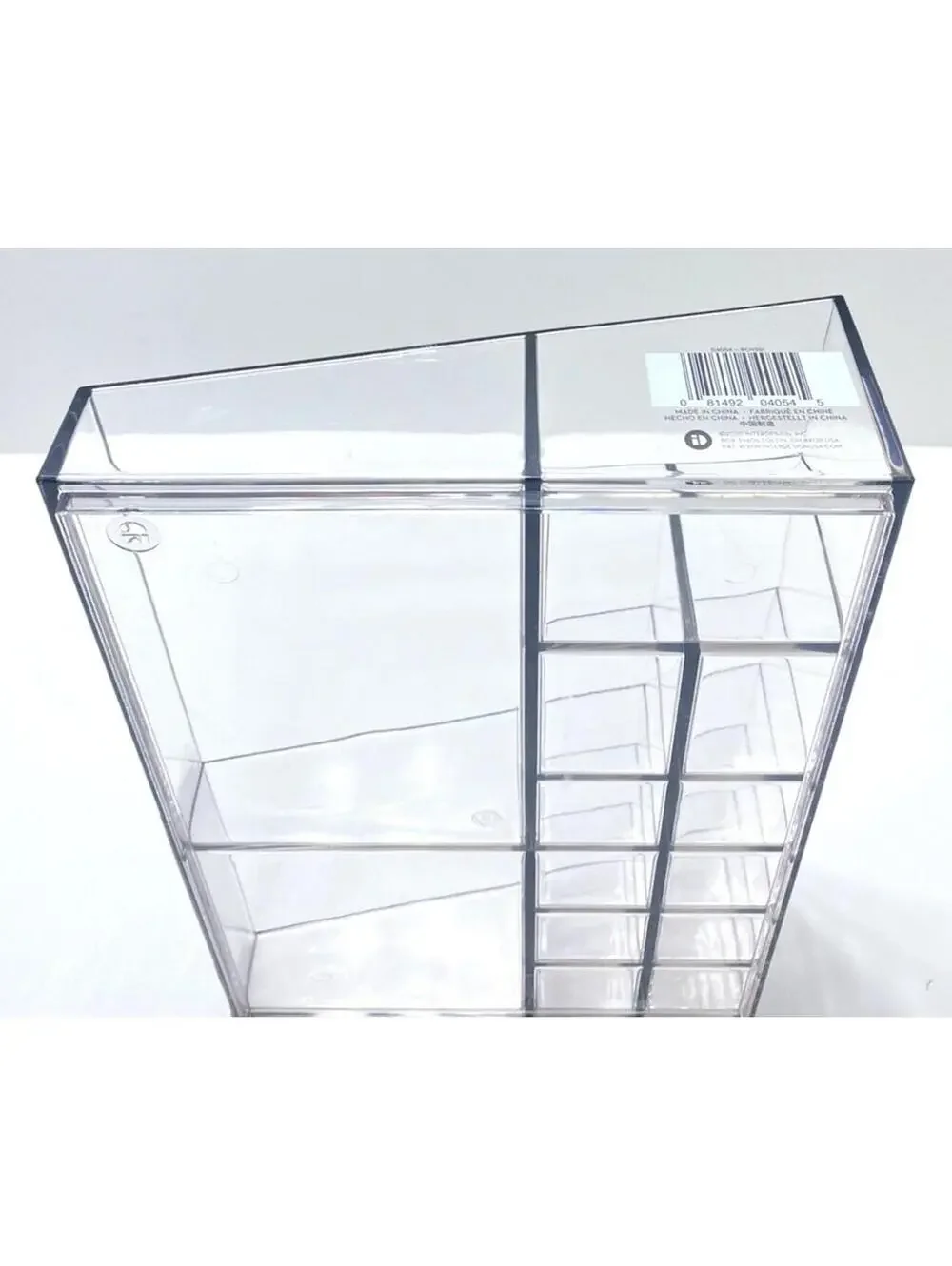 Makeup Organizer Clear Cosmetic iDesign 13 Compartment Countertop